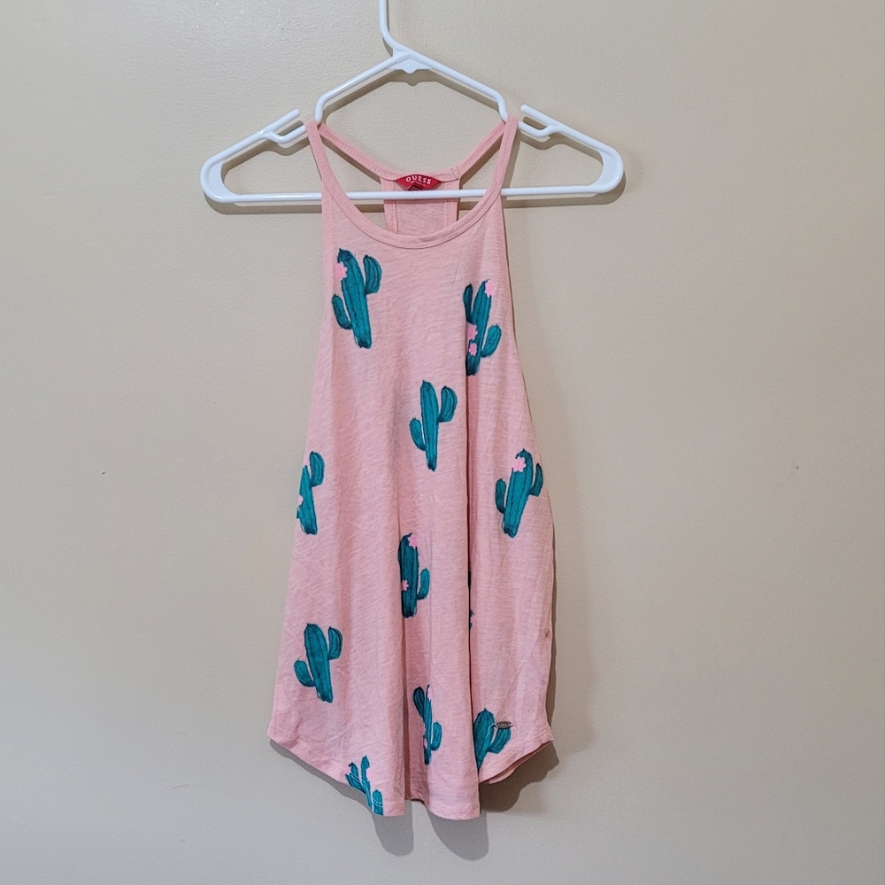 Guess Cactus Racerback Tank Top